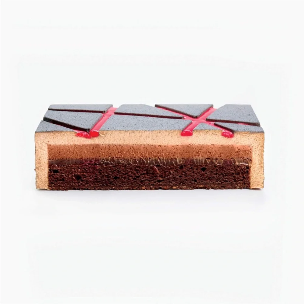 silicone pastry baking‎ mould for mousse cake Chocolate Block